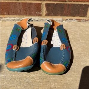 Colorful Shoes with Floral Design